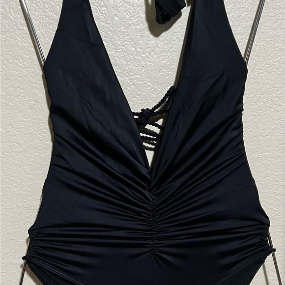 Free People/Anthropologie/Revolve Brand: We Are HAH In a Ruch Plunge Neck - Picture 3 of 10